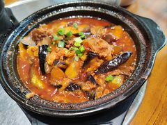 肉沫茄子-廖记老砂锅(牛角沱店)