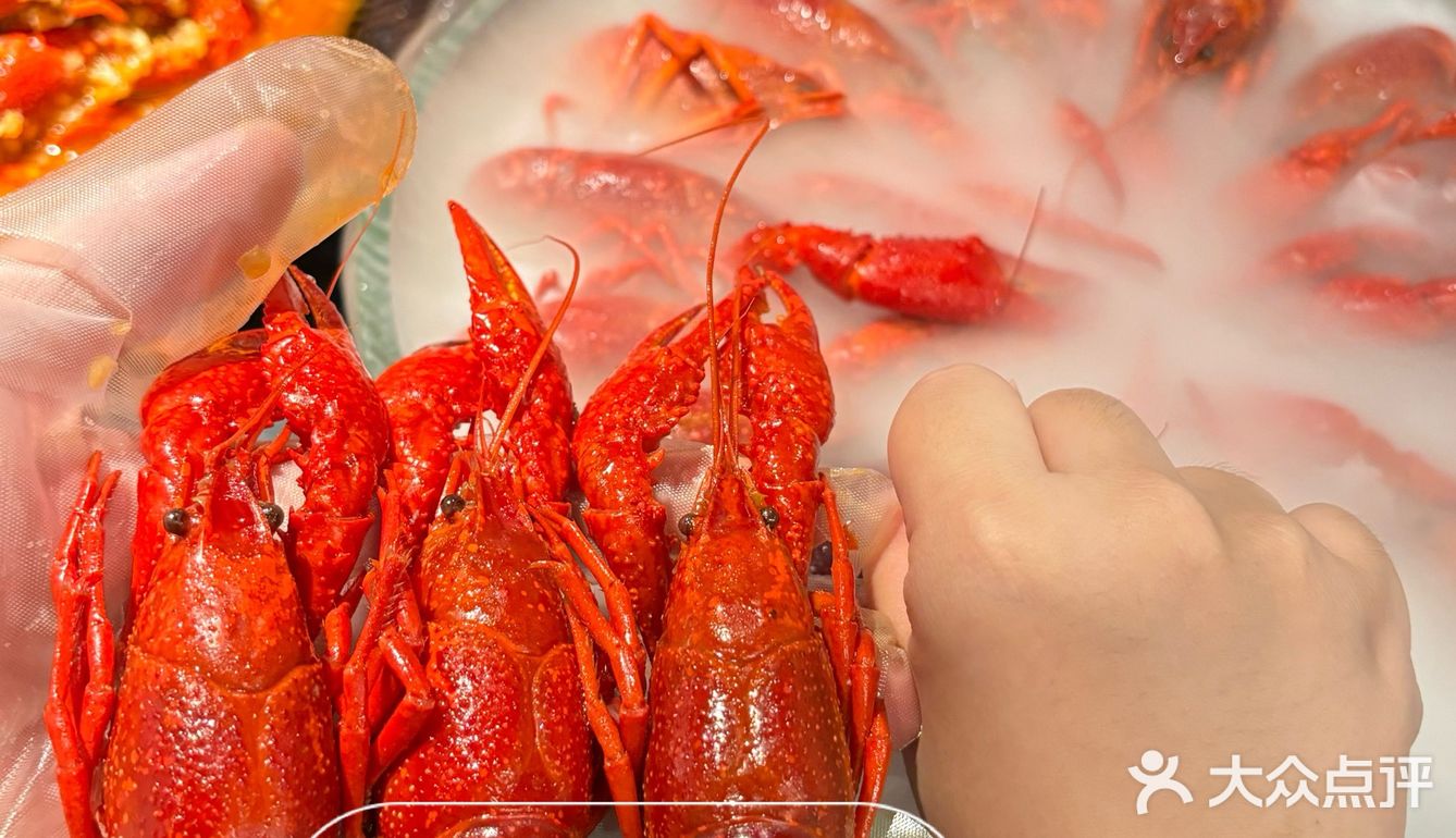 520龙虾狂欢 夏日清凉一“把”冰镇小龙虾🦞