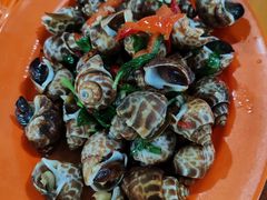 爆炒花螺-班赞海鲜市场