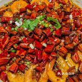 吃完水煮鱼回家，被夸了一路～