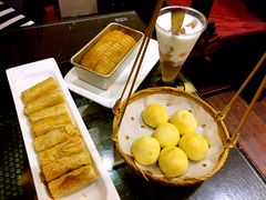 烤土豆、圆满酥、腐皮三丝卷-五观堂素食(新华路店)