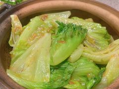 虾酱啫唐生菜-香港百合居(LCM置汇旭辉广场店)