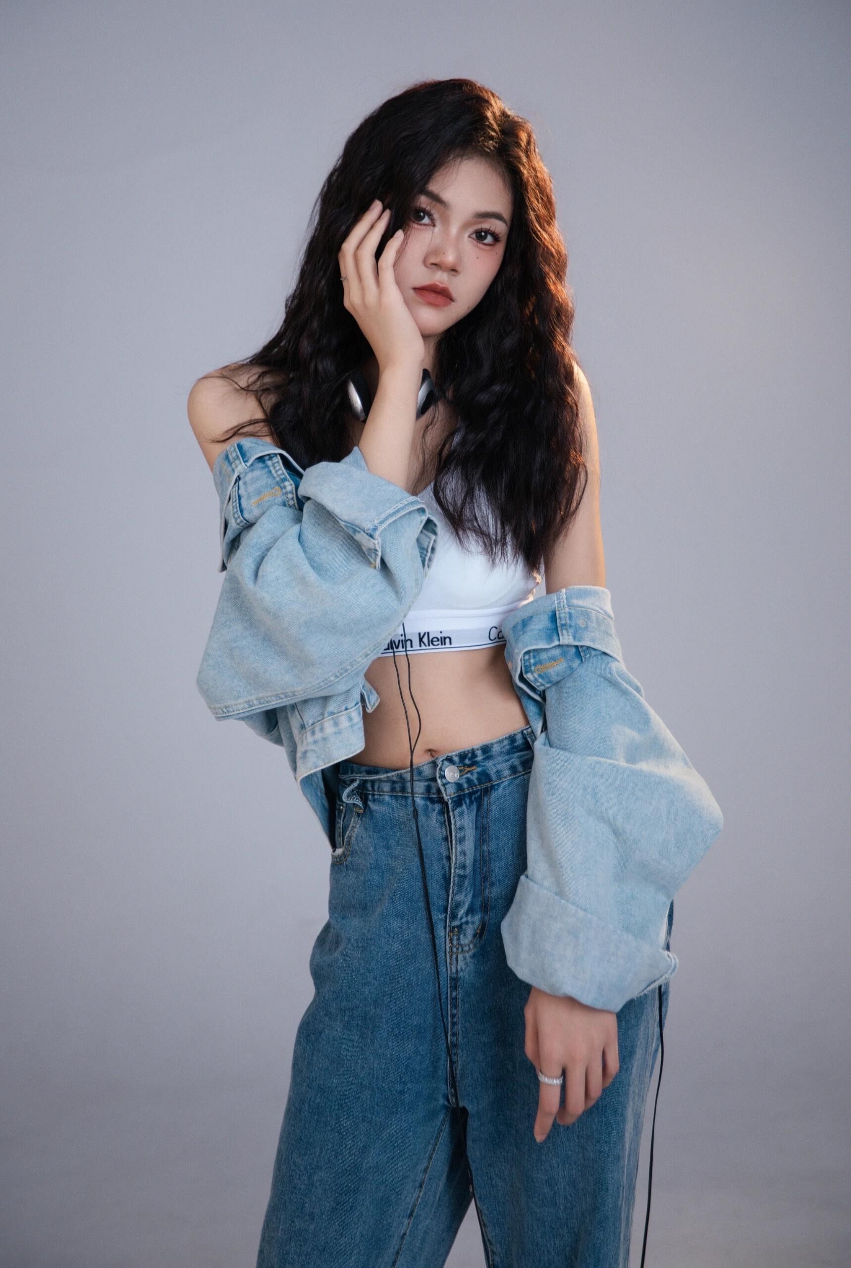 美式甜酷03牛仔休闲风少女写真7815超减龄||风格: 甜酷 & 休闲