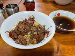 肉丝拌川加猪肝-小狗面馆(河东路店)