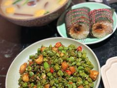鬼马芽菜四季豆-兰溪小馆(东直门簋街店)
