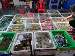 -霞涌市场海鲜摆卖区