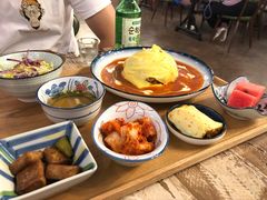 蛋包饭-猫头鹰炸鸡