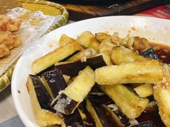 蛤蜊肉拌茄子-华春餐馆(鱼山路店)