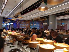 自助取餐区-龍歌自助小火锅(城阳万象汇店)