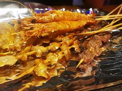 -路边摊小炉子烧烤