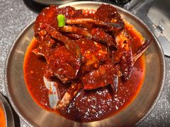-草家酱蟹炭火烤肉店(珲春南路二店)