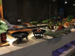 自助取餐区-万达瑞华酒店美食汇自助餐厅(楚河汉街店)