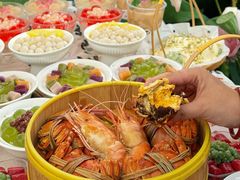 -七的湖·晚芳亭·阳澄湖农家菜·大闸蟹(莲花岛店)