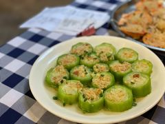 蒜蓉蒸丝瓜-阿妹小海鲜(下角店)