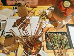 烤羔羊肉串-木屋烧烤(西南角店)