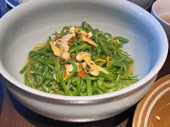鲜蚬子肉烩扁豆角-隐厨·中国菜馆(三里屯T+MALL店)
