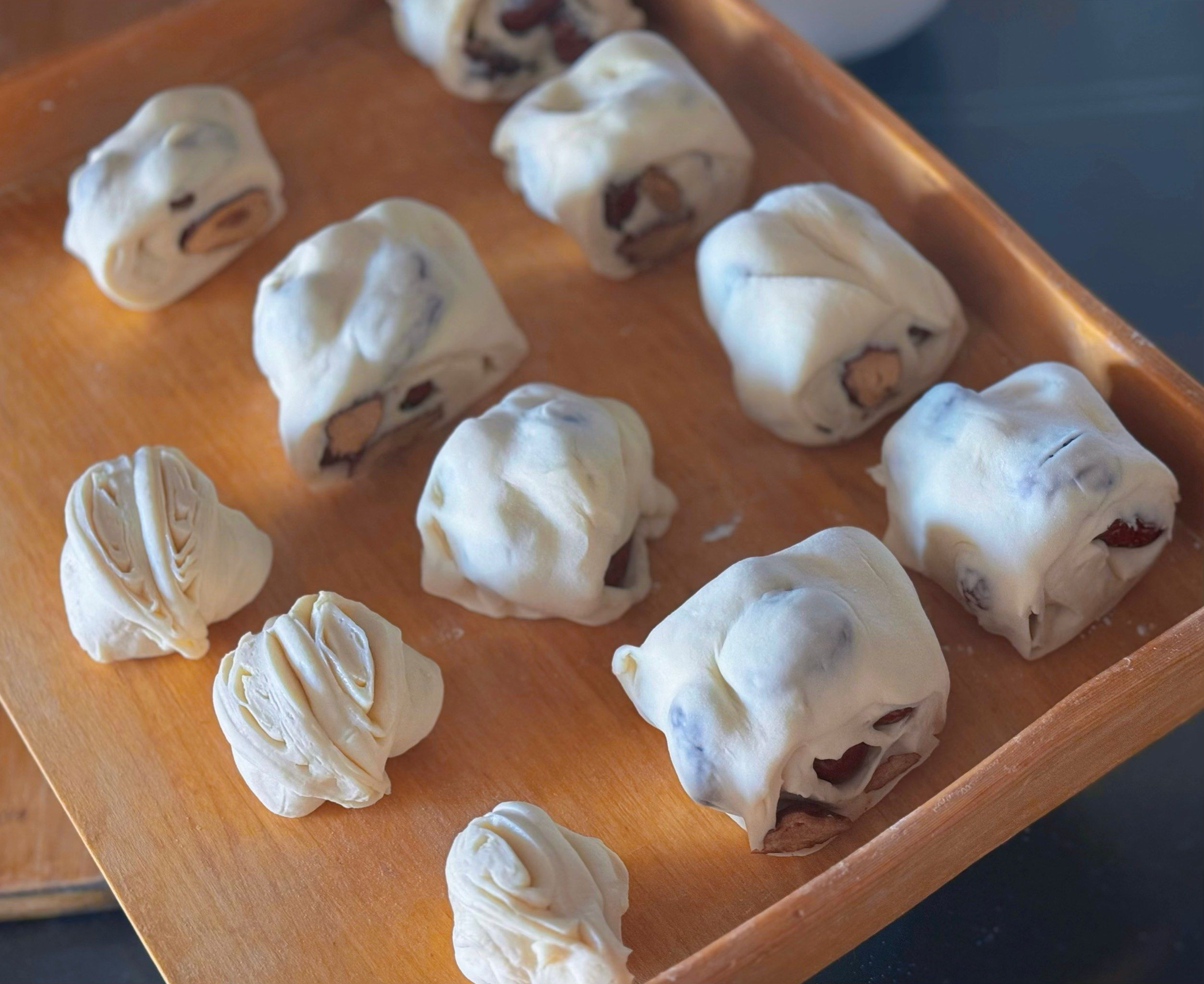 妈妈做的枣花卷