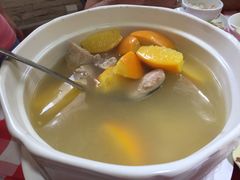 鲜川贝老树橙炖猪腱汤-龙桥私厨·姜花菊花过桥鱼·顺德菜(容桂店)