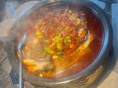 -探鱼·鲜青椒爽麻烤鱼(天一广场店)