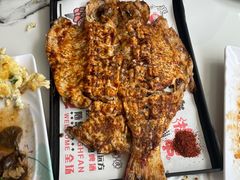 炭烤虹鳟鱼-途肴·老农饭庄(百里峡店)