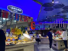 自助取餐区-乔哥铭洋海鲜自助(皇城恒隆广场店)