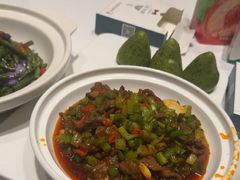 -海派美食·家宴海鲜青岛菜·石锅鲽鱼头(东方城店)