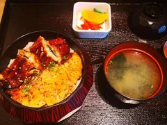 蒲烧鳗鱼拼三文鱼丼-yokocho上横町·日本食街(深业上城店)