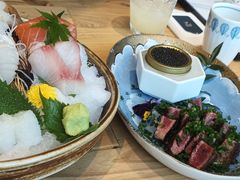 季节鲜鱼刺身定食-辉·四季料亭·怀石料理·深夜食堂烧鸟·Omakase