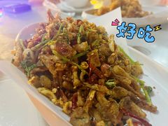 干煸茶树菇-百味地锅鸡(财校分店)