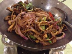 干锅茶树菇-大方圆酒楼(西门大街店)