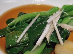 油淋脆菜心-绿茶餐厅(布吉万象汇店)