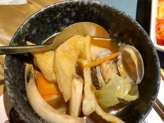 海鲜鱼饼汤-冰川延边料理·炭烤串(原小木屋店)