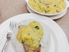 滑蛋叉燒飯-喜莲咖啡
