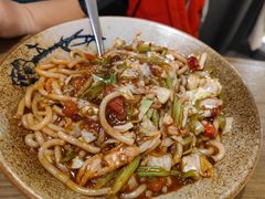 新疆鸡肉炒米粉-那时新疆·若羌(经纬汇店)