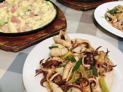 葱炒笔管-华春餐馆(鱼山路店)