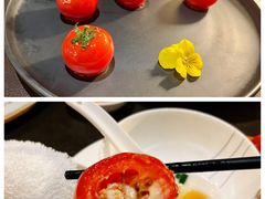 琥珀核桃茄串沙拉-广州文华东方酒店·江-由辉师傅主理