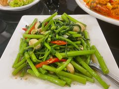 炒空心菜-建兴酒家(班塔通分店)
