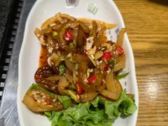 拌猪皮-韩阳王石板烤肉