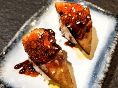 火炙鹅肝手握寿司-虎焱炭火烧肉