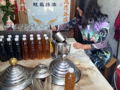 自助调料区-大声公凉茶