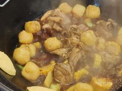 -冰城焰会大丰收铁锅炖(萝岗万达金街店)