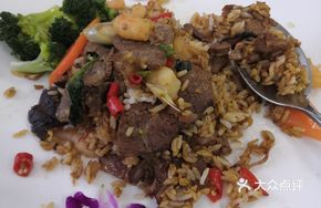 Thai Beef and Shrimp Fried Rice