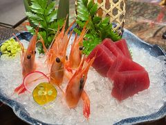 甜虾刺身-炙柒Sekinana·精致料理 烧鸟·铁板烧(海上世界店)