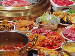 -汉江山料理级自助烤肉黑金冠(周口好吃城店)