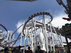 游乐设施-太空堡垒 双轨过山车