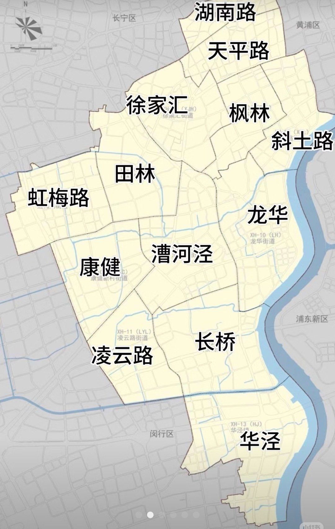 上海市徐汇区规划