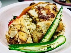 蒜香蘑菇鸡肉烩饭-秀儿家の小确幸花园西餐厅