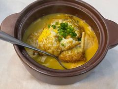 煎豆腐焖荷包蛋-湘桂人酒楼(西便门店)