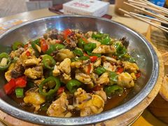 辣子鸡丁-新凯旋烧烤·燕姐千岛湖土菜