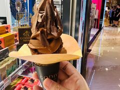 GODIVA黑巧克力冰淇淋-GODIVA(港汇恒隆广场)
